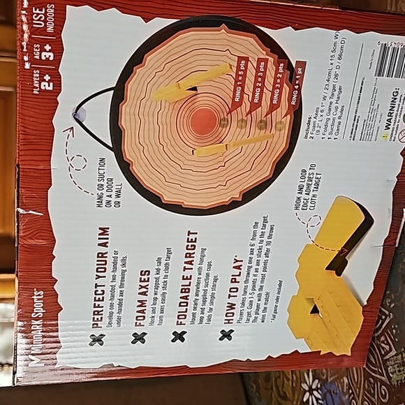 Foam Axe Toss game - Picture 2 of 2